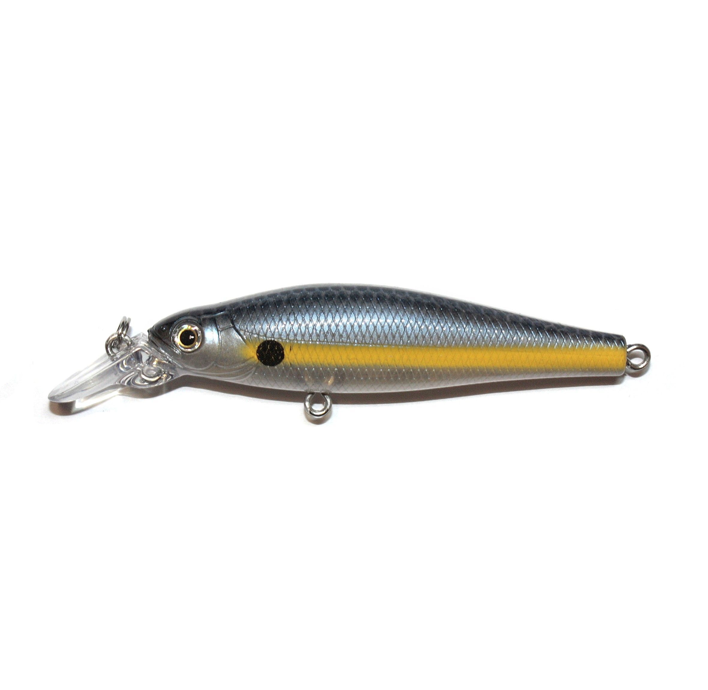 

Воблер Megabite Fatty Minnow 70 SP (70 мм, 10 гр, 1,4 m) (9)