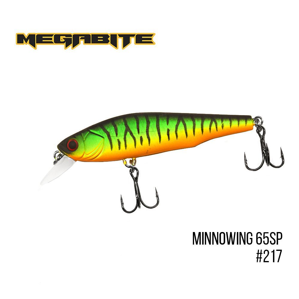 

Воблер Megabite Minnowing 65 SP (65 mm, 5.4 g, 0.8 m) (217)