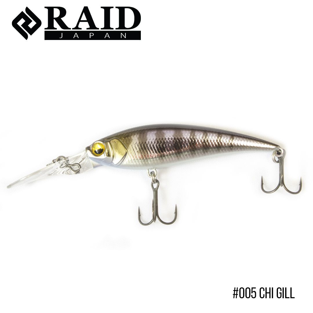 

Воблер Raid Level Shad Sprinter 68MR (68mm, 5.6g) (005 Chi Gill)