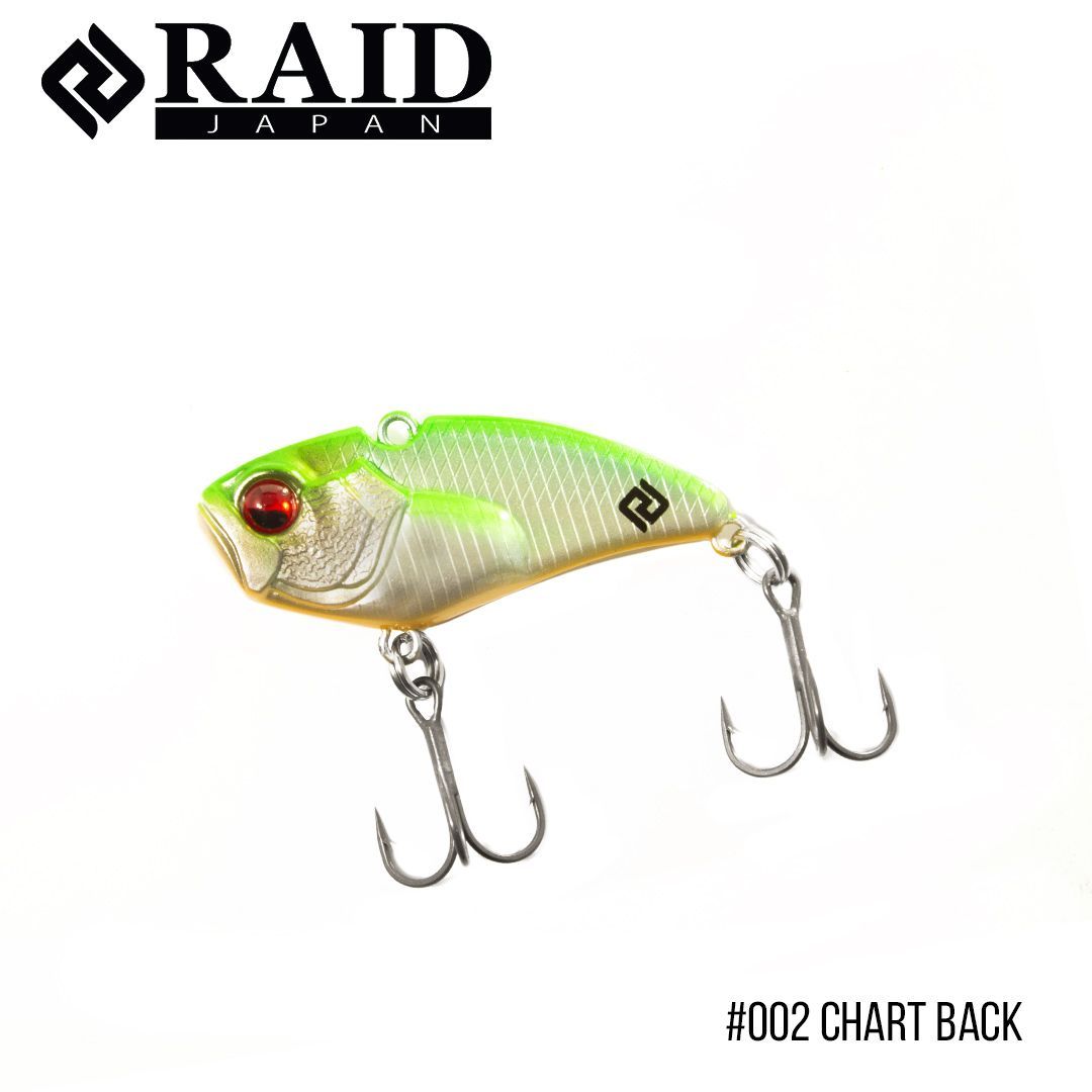 

Воблер Raid Level Vib Boost (38mm, 5g) (002 Chart Back)