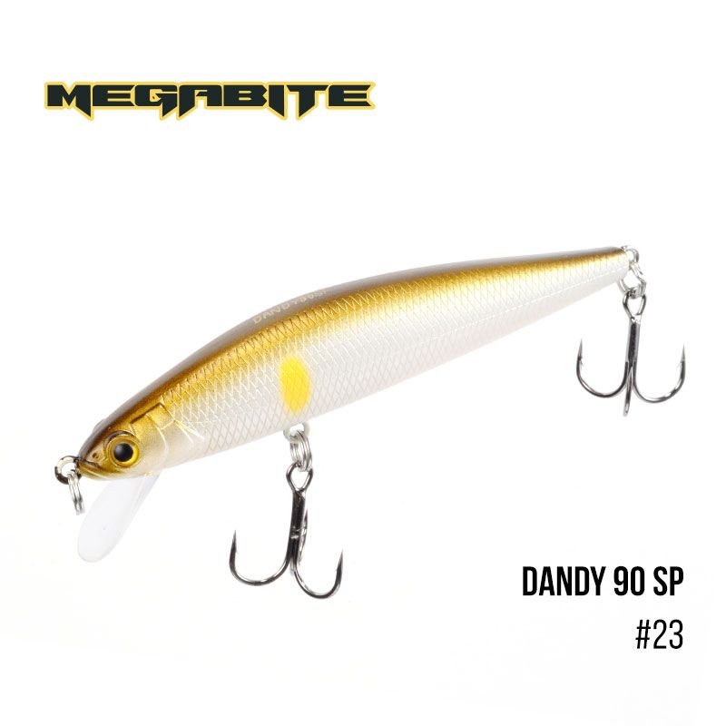 

Воблер Megabite Dandy 90 SP (90 мм, 11,4 гр, 1,0 m) (23)