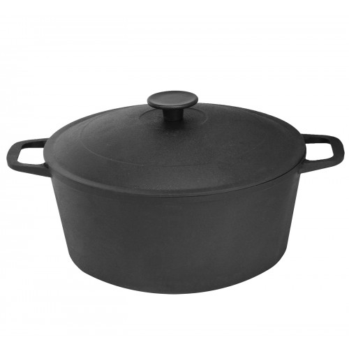 

Кастрюля чугунная с крышкой Биол 0805 (5 л)