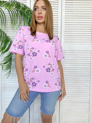 

Футболка Marse MS1886-SS 48-52 Сиреневый
