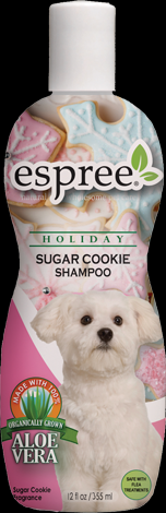 

Шампунь Espree Sugar Cookie Shampoo с ароматом сахарного печенья для собак 355 мл