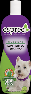

Шампунь Espree Plum Perfect Shampoo для глубокой чистки любого типа шерсти со сливой 355 мл