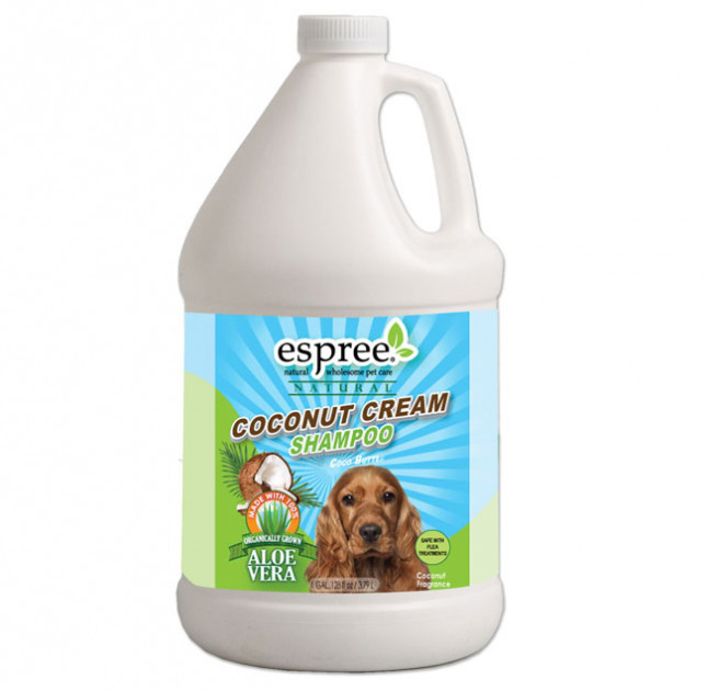

Шампунь для собак и котов Кокосовый Кремовый Coconut Cream Shampoo 3,79 л Espree BGL-ES-58