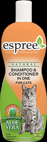 

Шампунь и кондиционер ESPREE Shampoo'N Conditioner In One for Cats в одном флаконе 355 мл