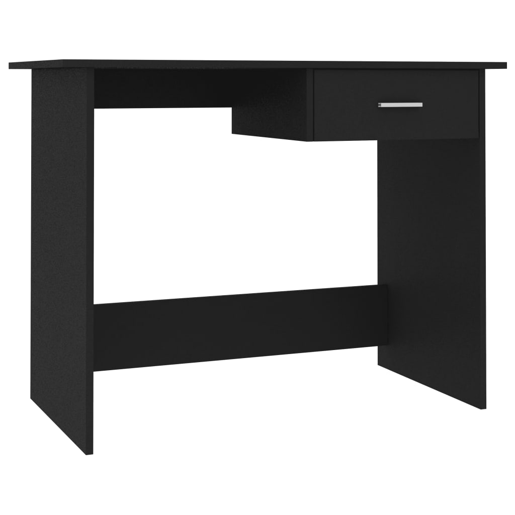 

Робочий стіл Shumee чорний 100x50x76 см ДСП 800550