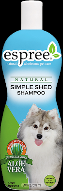 

Шампунь для собак и котов Espree Simple Shed Shampoo 355 мл (048229)