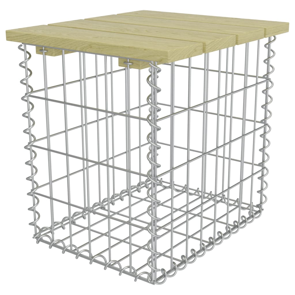 

Садовий стілець Shumee 40x40x45 см оцинкована сталь і сосновий 275898