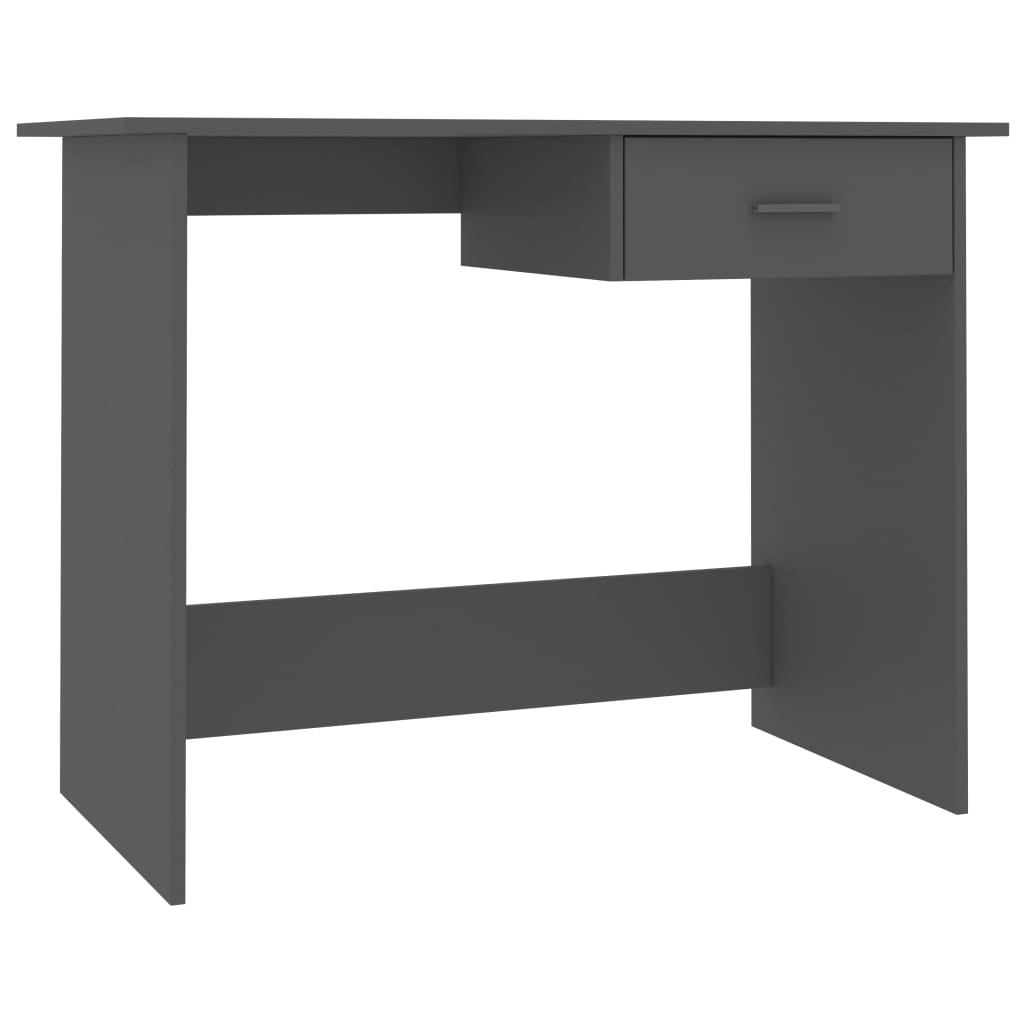 

Письмовий стіл Shumee сірий 100x50x76 см ДСП 800551