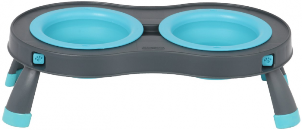 

Миска двойная на складной подставке Dexas Double Elevated Feeder-Small Голубой (0084297306854)