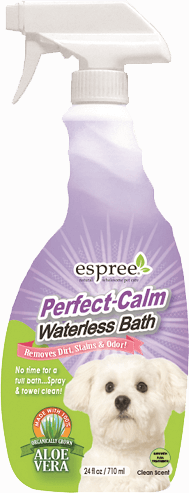 

Спрей Espree Perfect Calm Waterless Bath для очистки загрязнений с успокаивающим эффектом для собак 710 мл