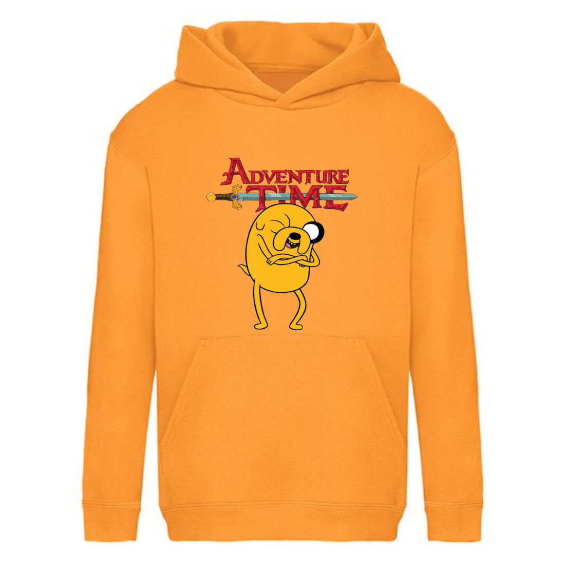 

Худи детская Время Приключений 0024 (Adventure Time) оранжевый (ART orn 0024) 116 см