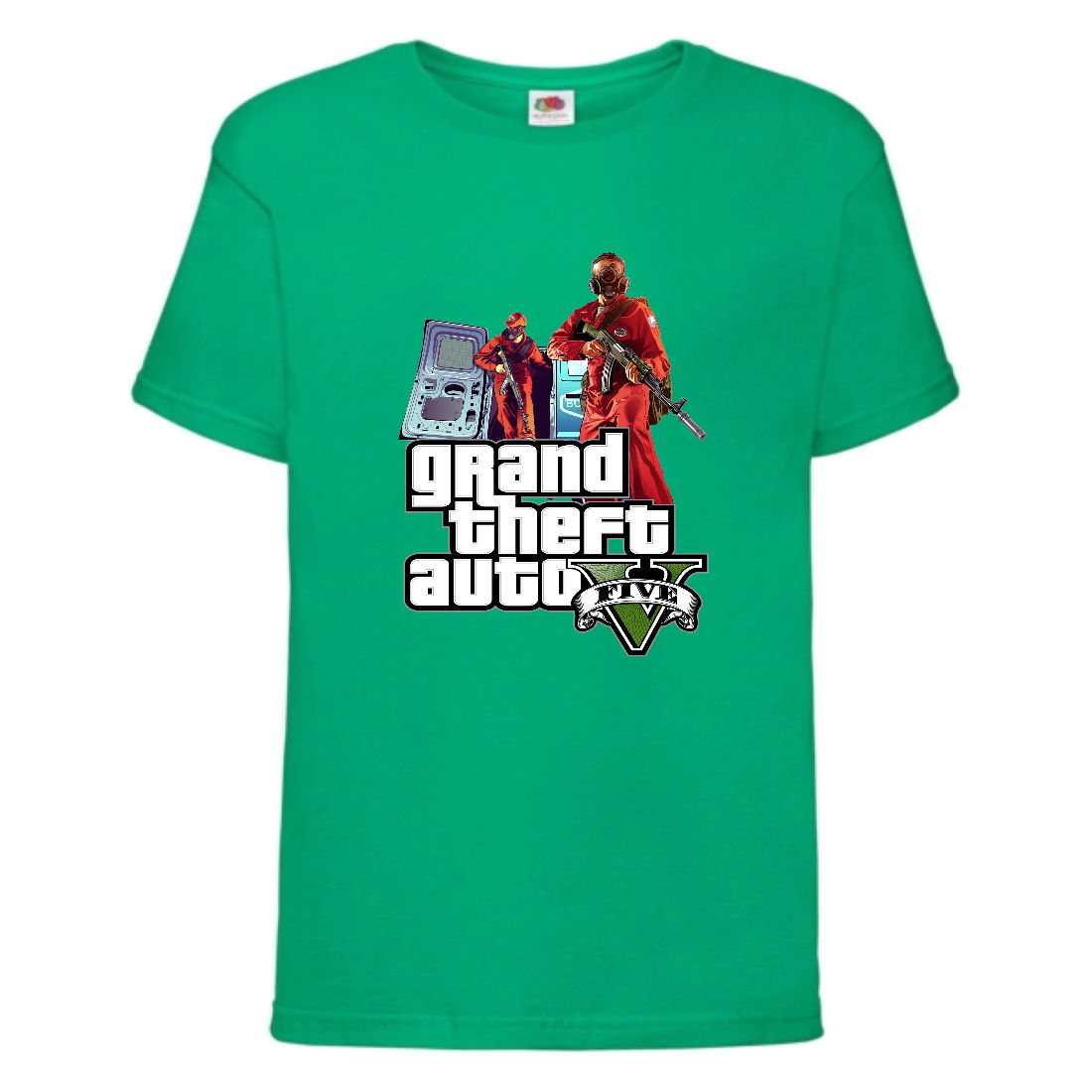 

Футболка детская GTA 005 (Grand Theft Auto) зеленая (GTA grn 005) 140 см