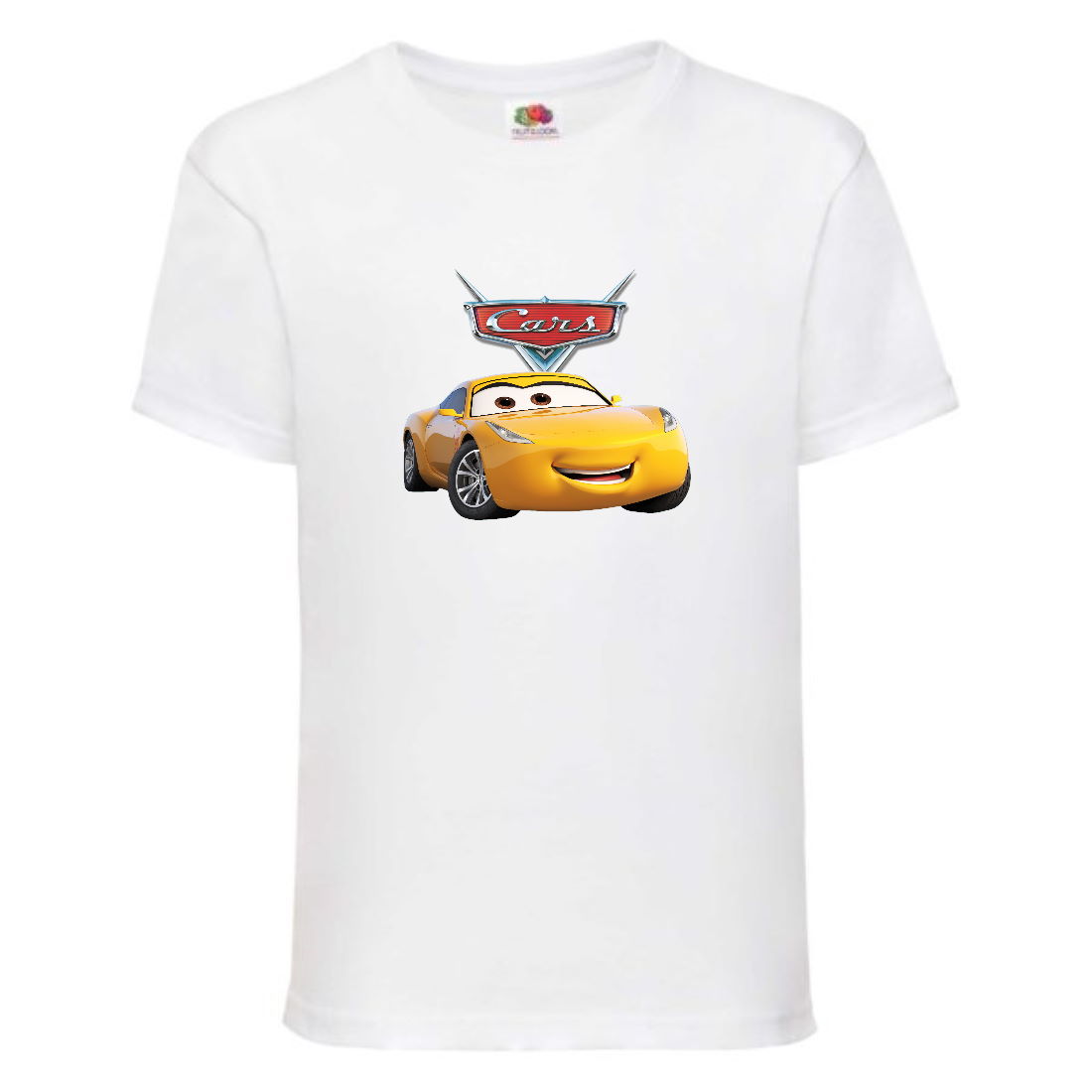 

Футболка детская ТАЧКИ 004 (CARS) белая (CAR wh 004) 98 см
