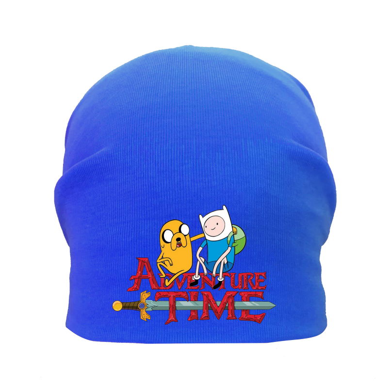 

Шапка детская Время Приключений 001 (Adventure Time) синяя (ATR blu 001) 50-52 см