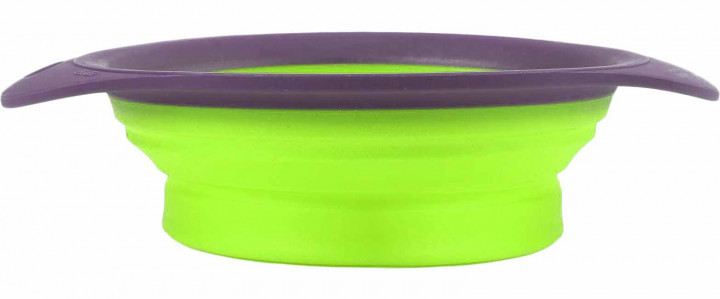 

Дорожная складная миска 720 мл Collapsible Pet Bowl зеленая Dexas BGL-DX-45