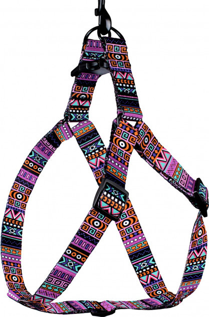 

Шлея для собак BronzeDog Tribal Нейлоновая Этническая S Розовая (70/1384/Т) (2800000002299)
