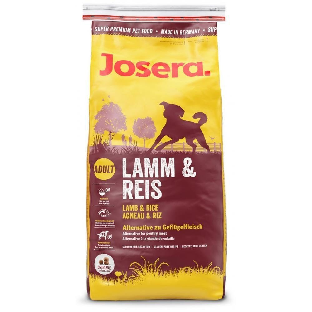 

Сухой корм Josera Lamb & Rice для взрослых собак 15 кг (4032254743354)