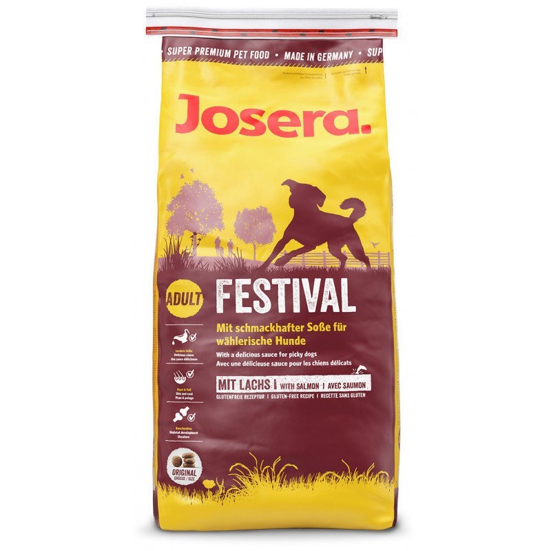 

Сухой корм Josera Festival для привередливых собак 15 кг (4032254212607)