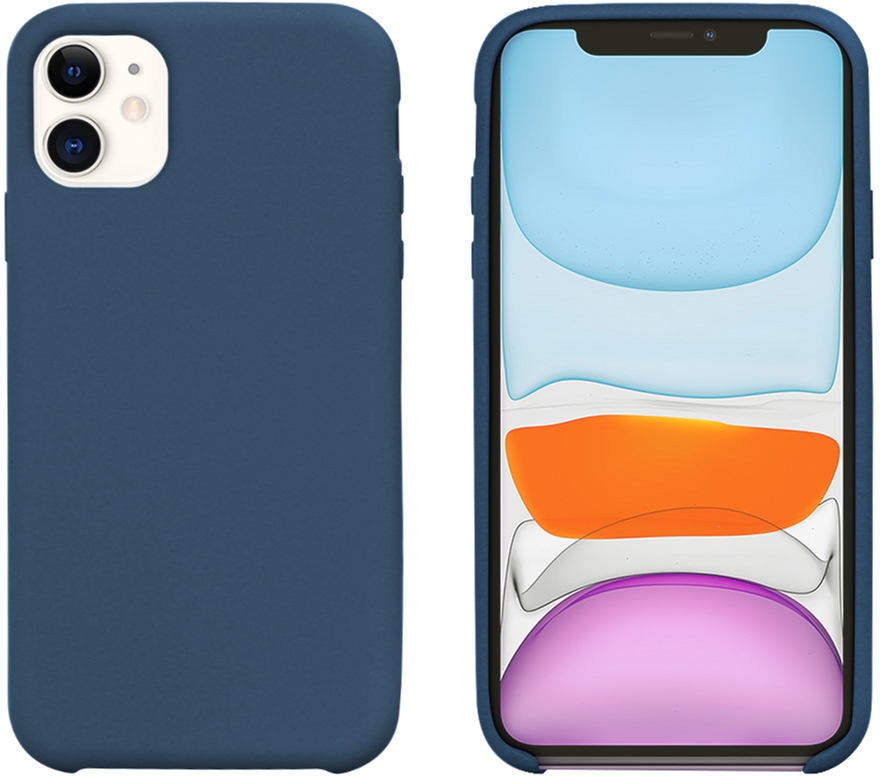 

Панель Intaleo Velvet для Apple iPhone 11 Blue