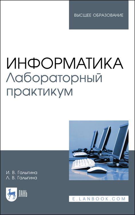 

Информатика. Лабораторный практикум. Учебное пособие для вузов