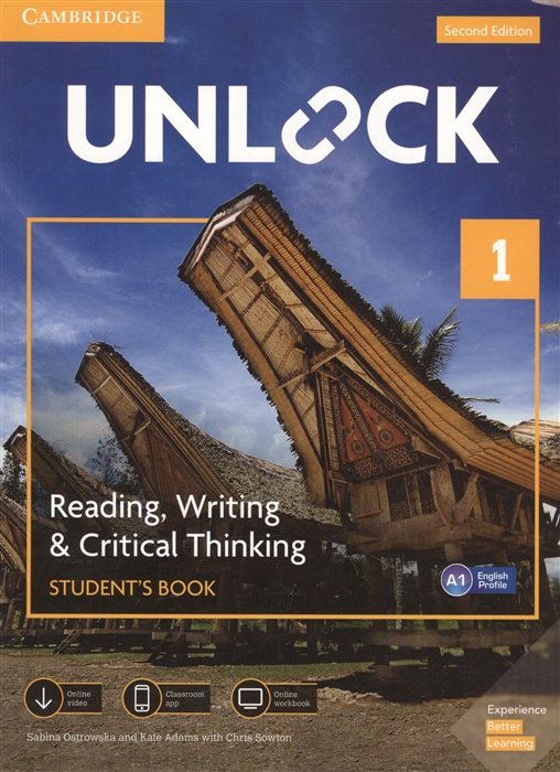 

Unlock 1. Reading, Writing,&Critical Thinking. Student`s Book, Mob App and Online Workbook with Downloadable Video