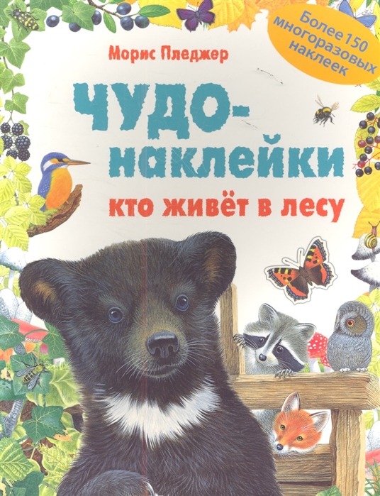 

Чудо-наклейки. Кто живет в лесу. Более 150 многоразовых наклеек (1652867)