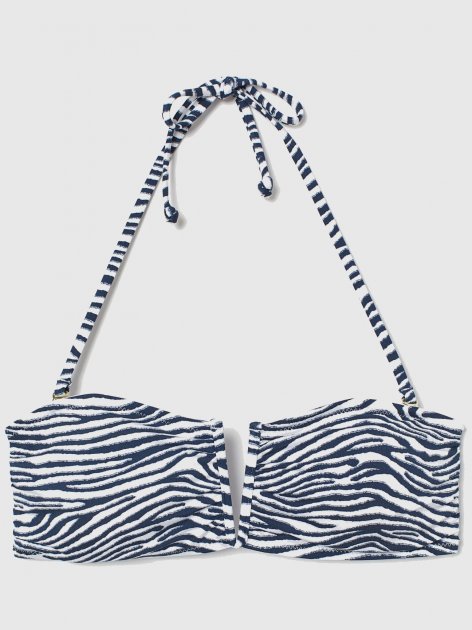

Верхняя часть купальника H&M 2612-7429259 38 Бело-Синяя