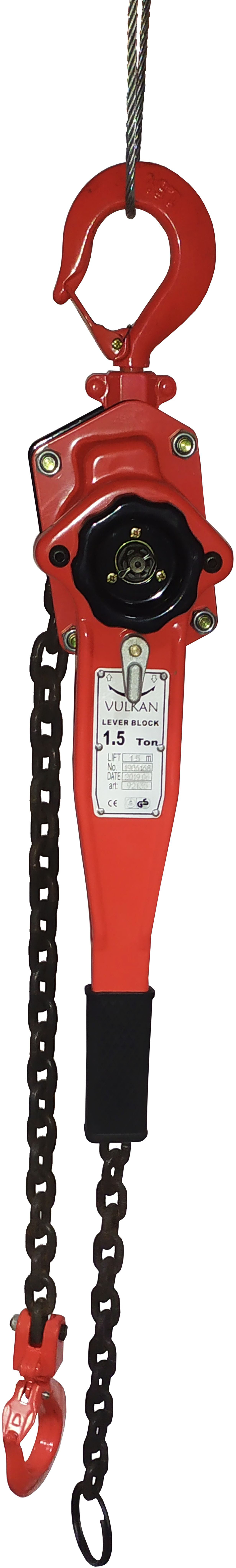 

Таль Vulkan 1.5 т / 1.5 м ланцюгова важільна (HSH-E 1.5T / 1.5M)