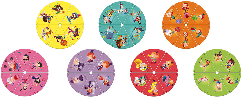 

Настольная игра Janod Happy Families Цирк (J02755) (3700217327552)