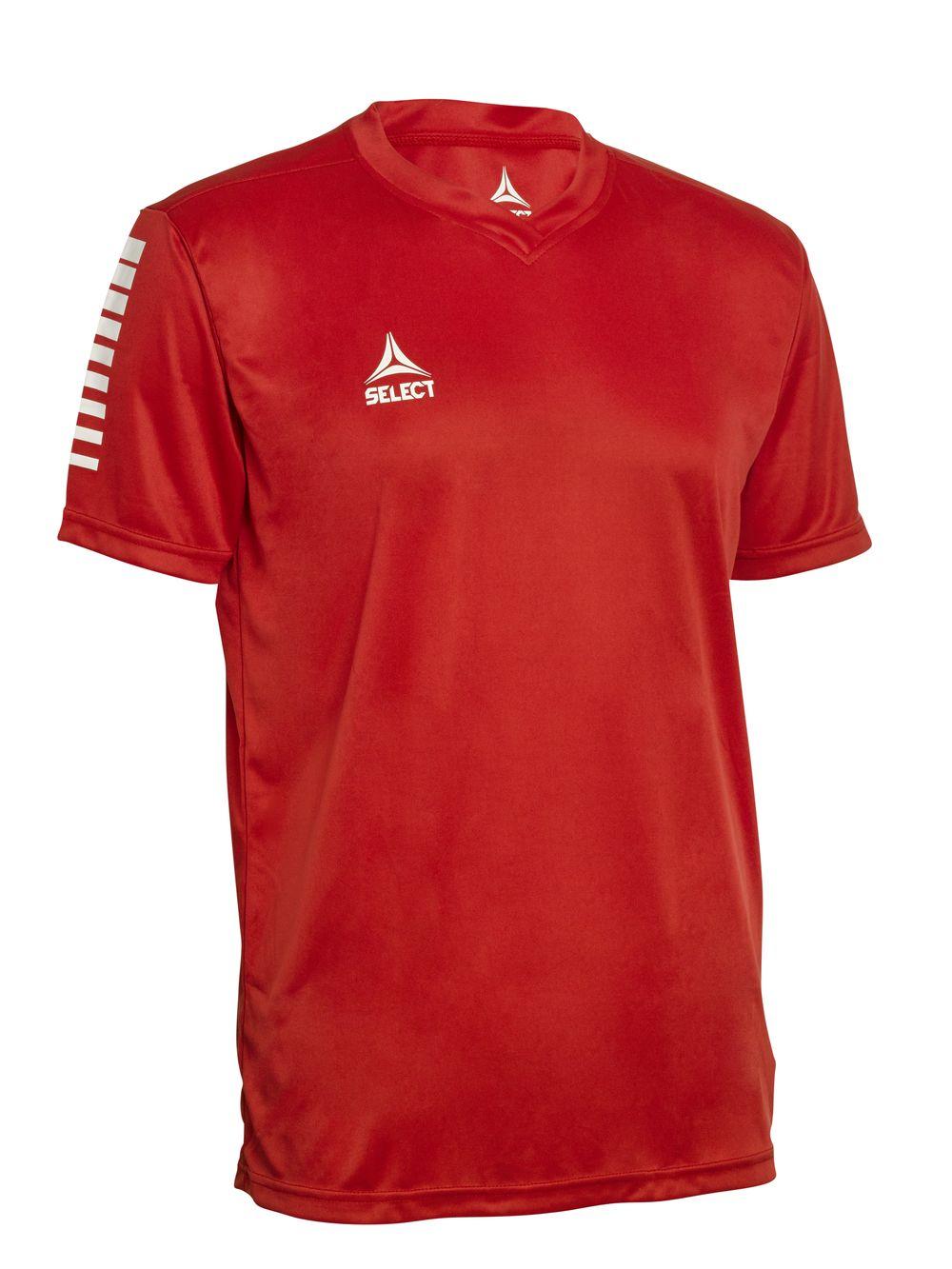 

Футболка SELECT Pisa player shirt 12 червоно-біла
