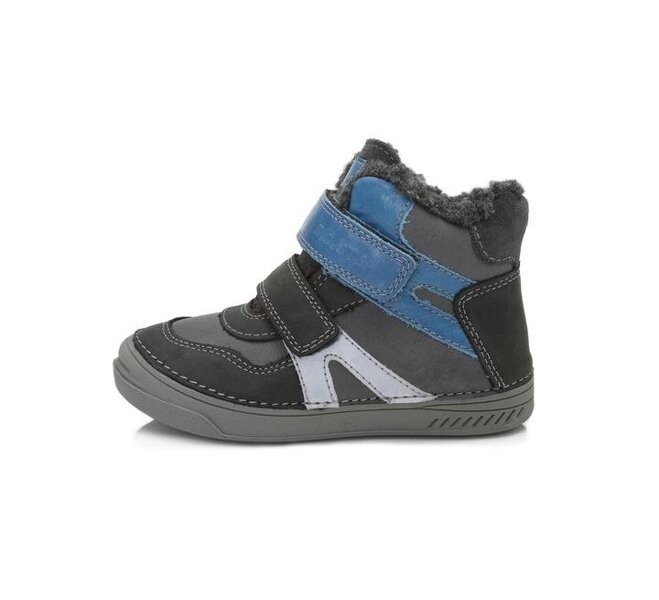 

Ботинки зимние DDStep 040-444АМ 25 Серые с голубым 991
