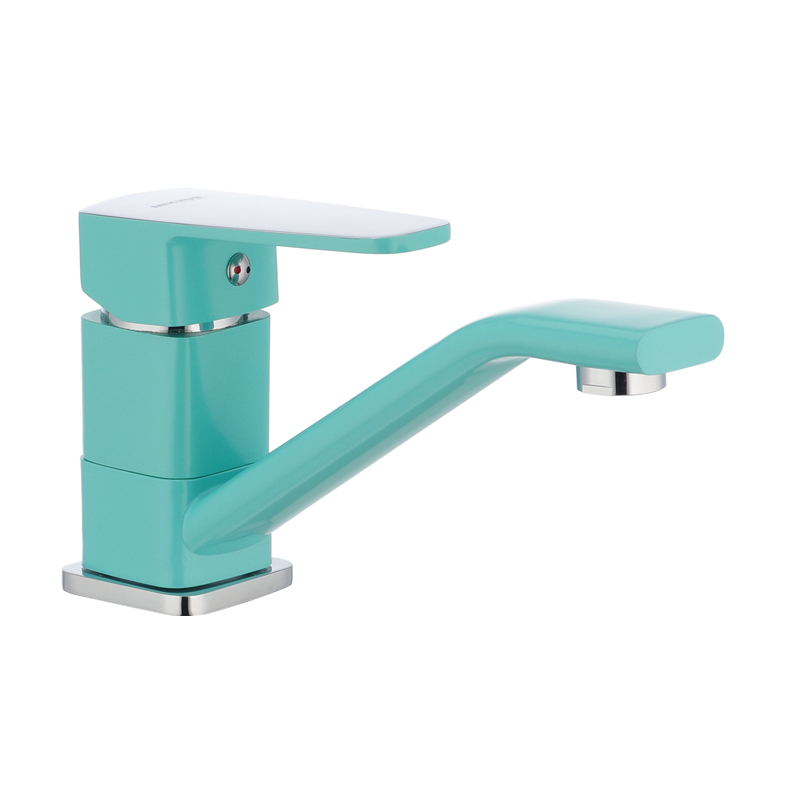 

Смеситель для кухни MIXXUS MISSOURI 555 (излив 15 см) бирюзовый (SX70671)