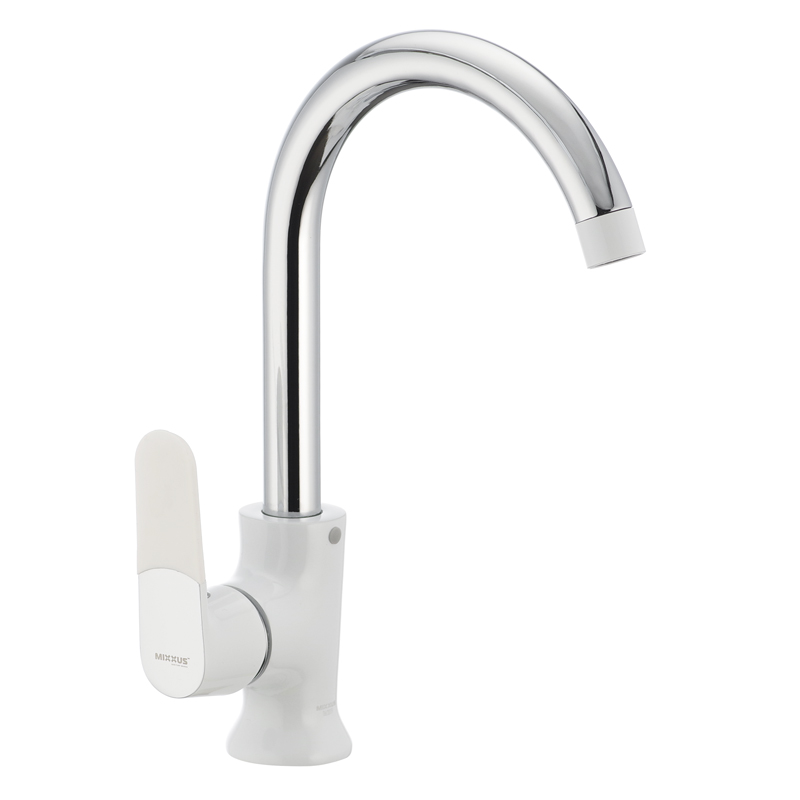 

Смеситель для кухни MIXXUS PREMIUM TIGER 014 белый (SX70738)