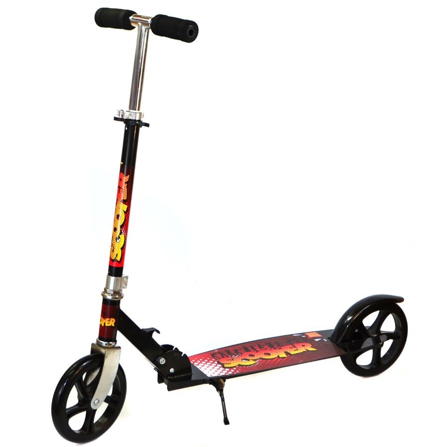 

Самокат детский 200-1P с антискользящей поверхностью Черный