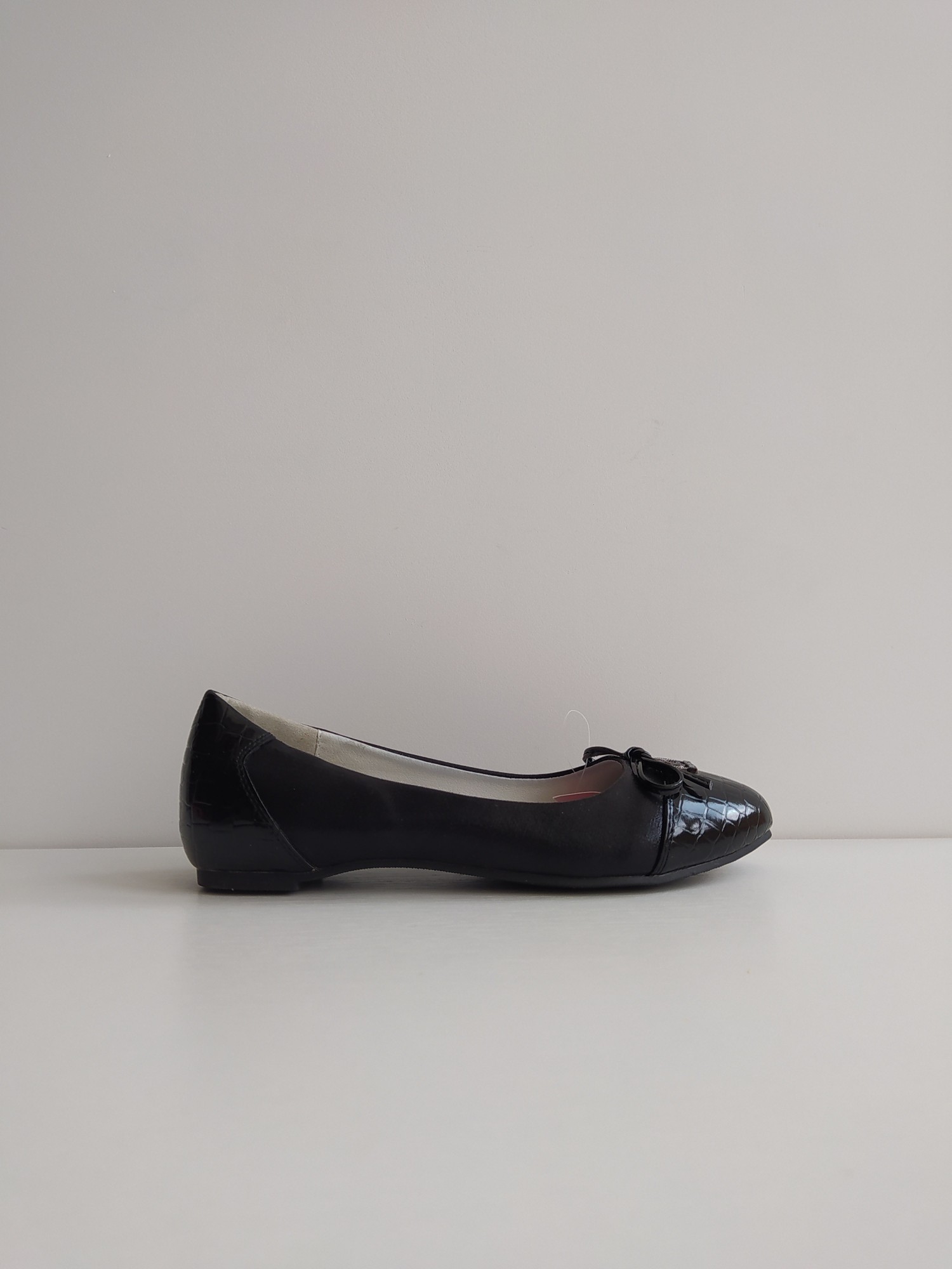 

Детские балетки Lilin shoes 34 р 22,5 cм черный артикул Т11