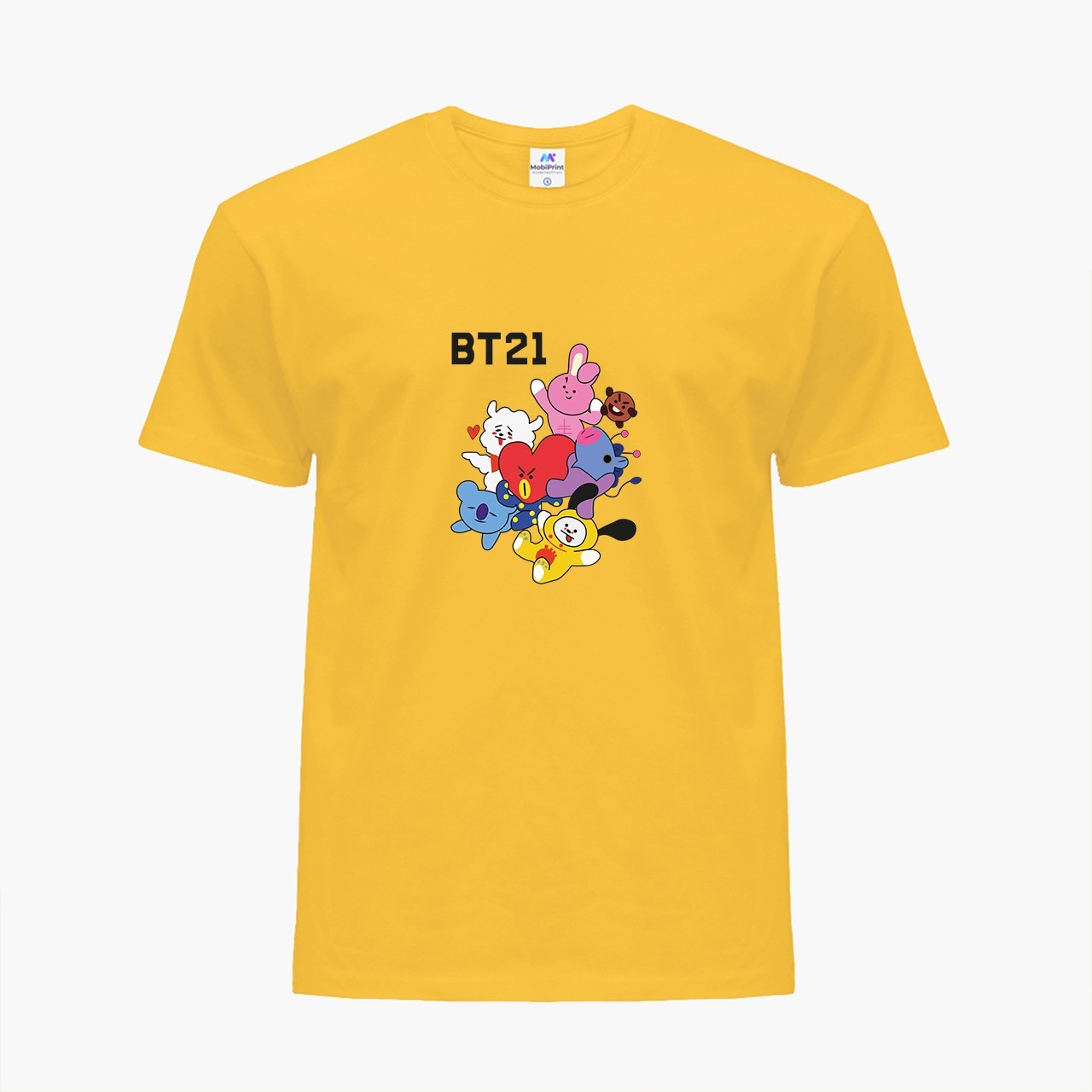 

Детская футболка БТС (BTS) (25186-1166) 134-140 см Хлопок Черный