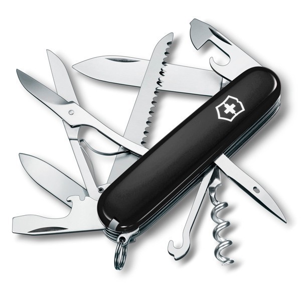 

Складной нож Victorinox Huntsman 1.3713.3 Викторинокс Чёрный