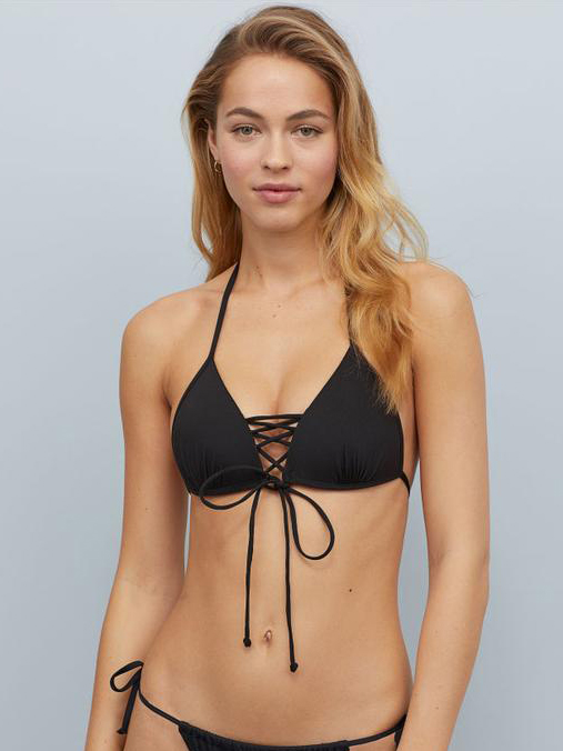 

Верхняя часть купальника H&M 0727004-9 34 Черная