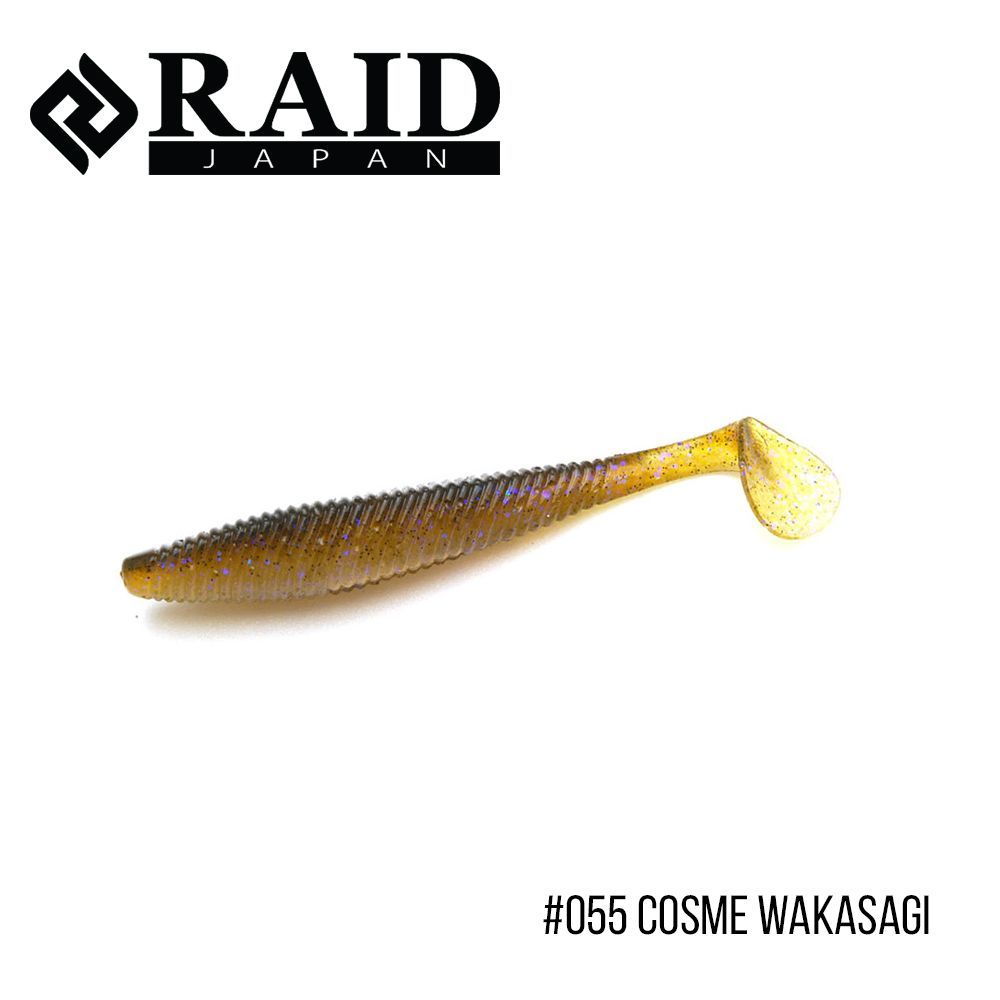

Виброхвост Raid Full Swing 5'' (5шт.) (055 Cosme Wakasagi)