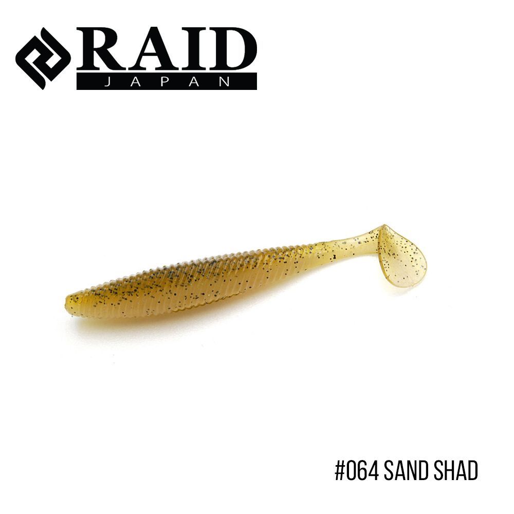 

Виброхвост Raid Full Swing 3.5'' (7шт.) (064 Sand Shad)