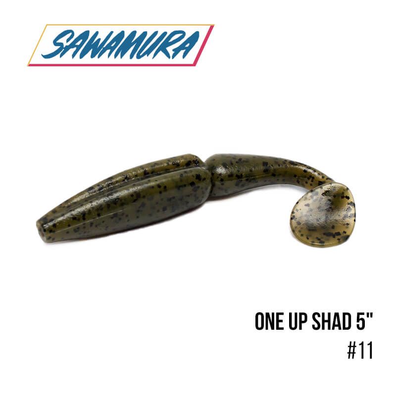

Виброхвост Sawamura One'Up Shad 5'' (6 шт.) (11)