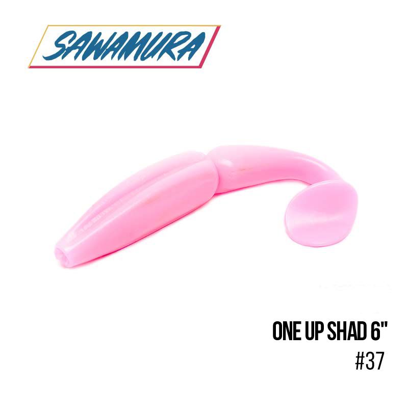 

Виброхвост Sawamura One'Up Shad 6'' (4 шт.) (037)