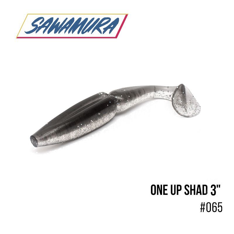 

Виброхвост Sawamura One'Up Shad 3'' (7шт.) (065)