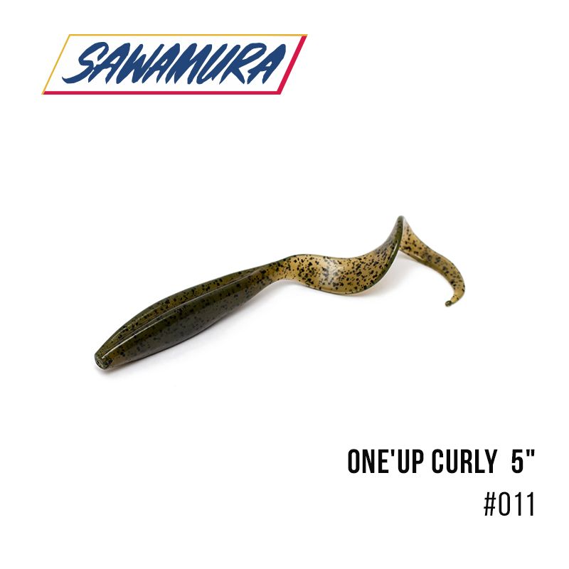 

Твистер Sawamura One'Up Curly 5'' (5 шт.) (011)