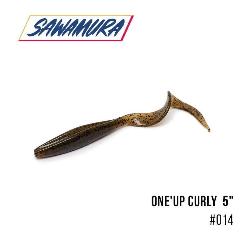 

Твистер Sawamura One'Up Curly 5'' (5 шт.) (014)