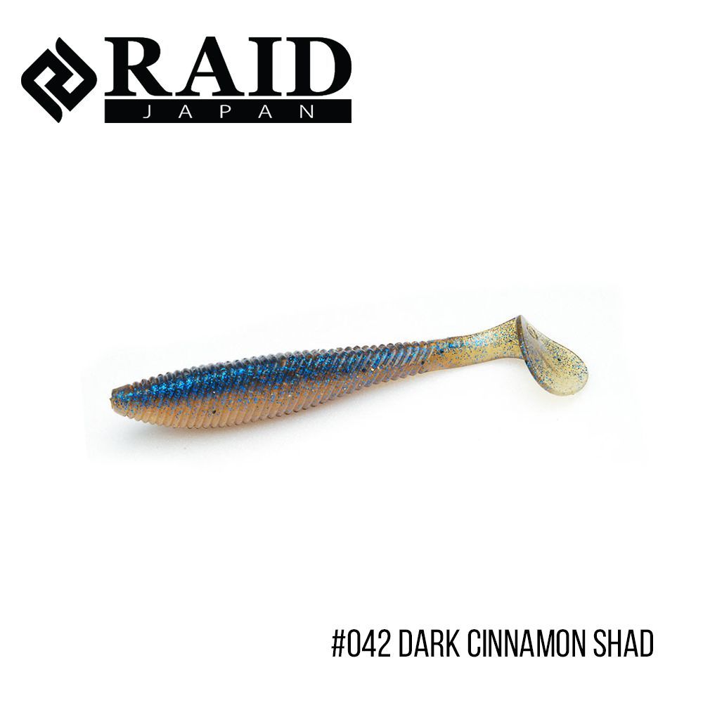 

Виброхвост Raid Full Swing 3.5'' (7шт.) (042 Dark Cinnamon Shad)