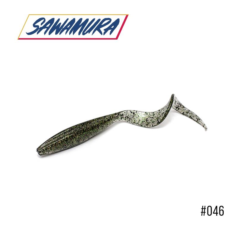 

Твистер Sawamura One'Up Curly 3.5'' (6 шт.) (046)
